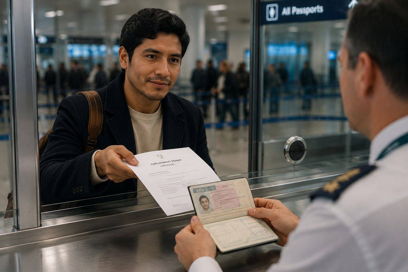 Permiso de Trabajo vs Visa de Entrada