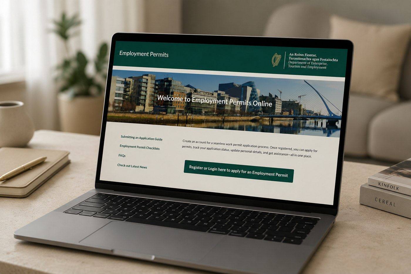Employment Permits Online EPO system Ireland